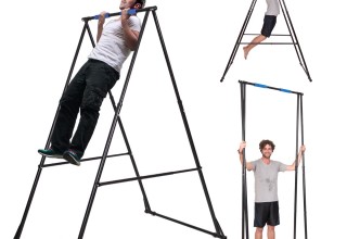 KT Folding Stand Frame is portable and works for in-home exercise