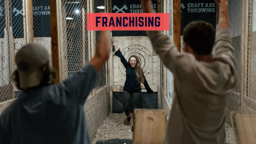 Craft Axe Throwing Launches New Franchise Business