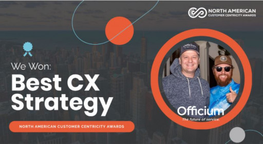 Officium Labs Recognized for Best Customer Experience Strategy