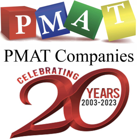 PMAT 20 year logo