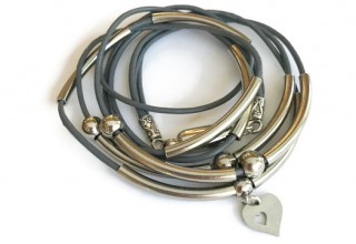 Diana Sterling Silver Wrap Bracelet