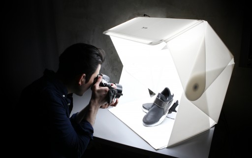 Eight Cubic Foot Foldio3 is a Massively Portable Pop-Up Product Shot Studio