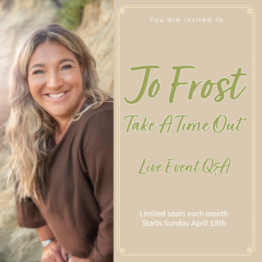 Global Parenting Expert, Jo Frost, Launches Virtual Event Series 'Take a Time Out', Providing Families With Parenting Support