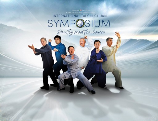 Six Traditional Tai Chi Masters and Tai Chi Researchers at International Symposium in Italy