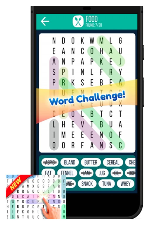 Fun, Fantastic, Formidable! Word Search Offers Mobile Users Around the Globe an Addictive, On-the-Go Word Challenge