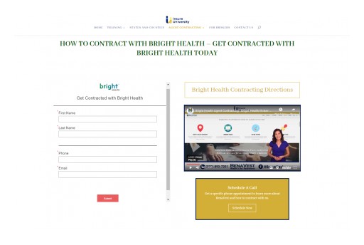 BenaVest's New Bright Health Agent Contracting Portal Makes Life Easy for Agents to Get Appointed With Bright Health