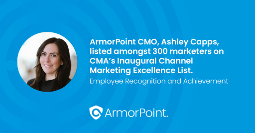 ArmorPoint CMO Earns Icon Award From Channel Marketing Association