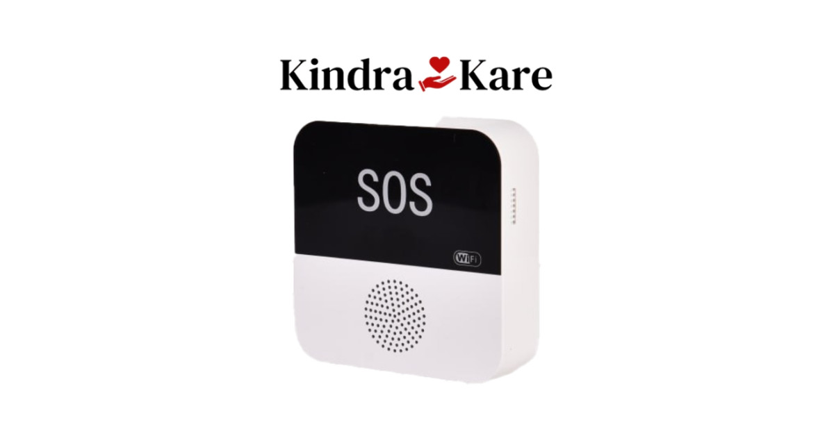 Senior SOS Medical Alert System – No Monthly Bills, 2 Panic Buttons (Wrist & Necklace), No Contracts