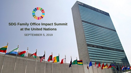 5th Element Group PBC, Gitterman Wealth Management, and Family Office Insights to Co-Host First SDG Family Office Summit at United Nations