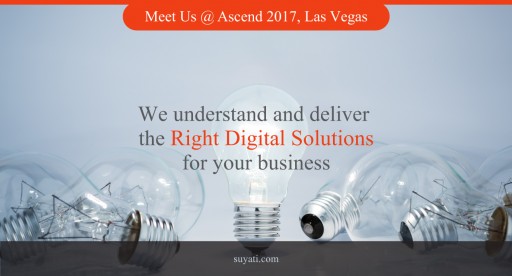 Suyati Inc is Silver Sponsor of Ascend 2017 at Las Vegas