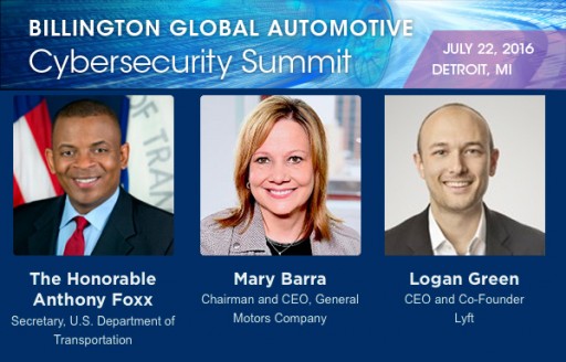Billington Automotive Cybersecurity Summit to Focus on Cyber Best Practices for Connected and Autonomous Vehicles