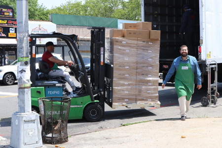 ADP Logistics Delivers 50,000 Lbs of Food on Memorial Day