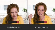 NUIA Full Focus ensures eye contact in video calls