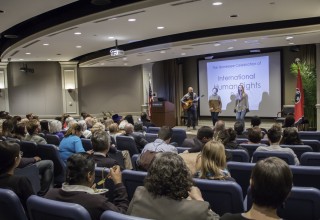 Human Rights Day celebration at First Amendment Center in Nashville, Tennessee