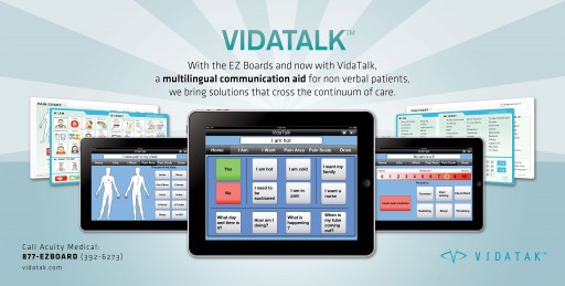 New Comparison Study Shows Patients Over the Age of 60 Are 3-5 Times More Likely to Choose Vidatak's Communication Products