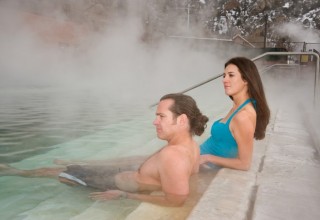 Healing waters at Glenwood Hot Springs