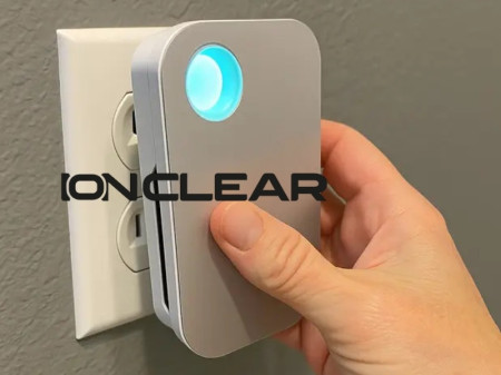 IonClear Air Purifier: Plug In Negative Ion Device