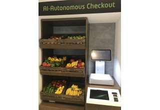 SandStar's AI Checkout Machine for fruits and veggies