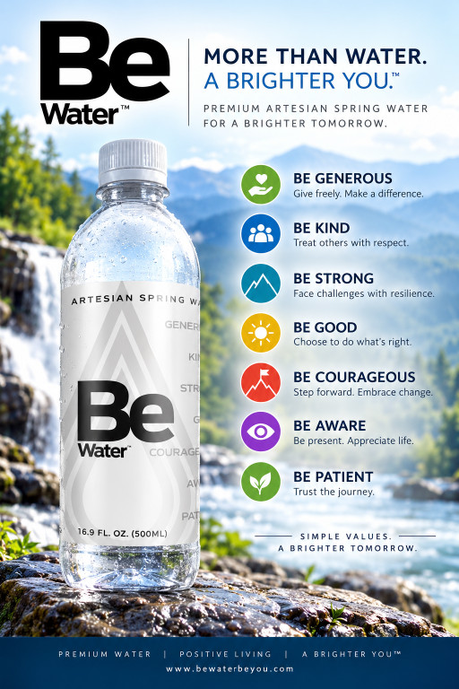 More Than Water: The Story and Inspiration Behind Be Water(TM)