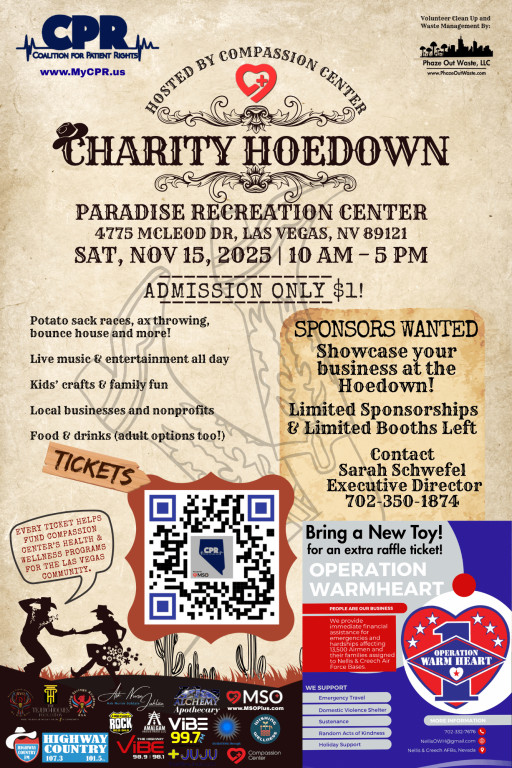 Local Toy Drive Partnership Unites Charity Hoedown & Operation Warm Heart to Support Air Force Families This Holiday Season