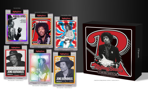 Rolling Stone Partners With Super Products to Release Jimi Hendrix(TM) Keepsake Collectible Trading Card Series