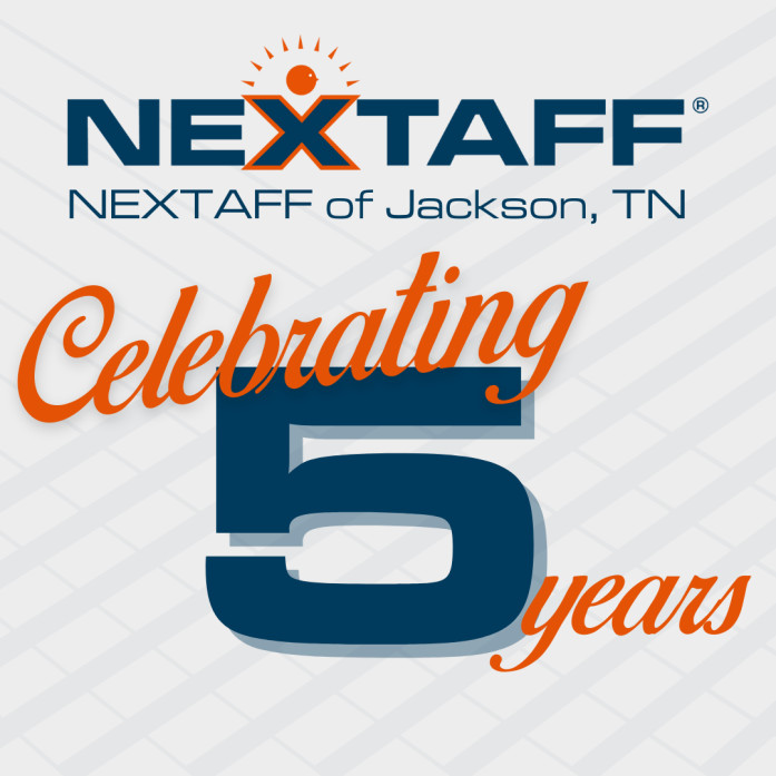 NEXTAFF of Jackson, TN Celebrating 5 years