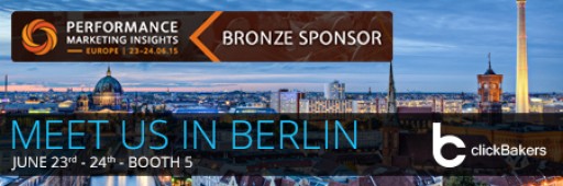clickBakers Featured as Bronze Sponsor at Performance Marketing Insights Berlin