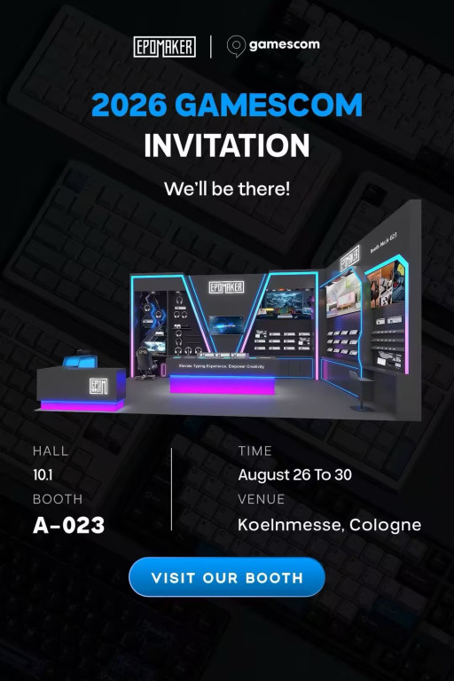 Epomaker Makes Its Gamescom Debut in Germany, Bringing the Community Together in Person
