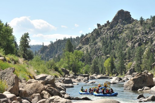 Make a Splash with Hot Springs and Rafting in Colorado