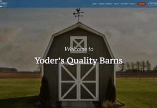 Yoder's Quality Barns New Website