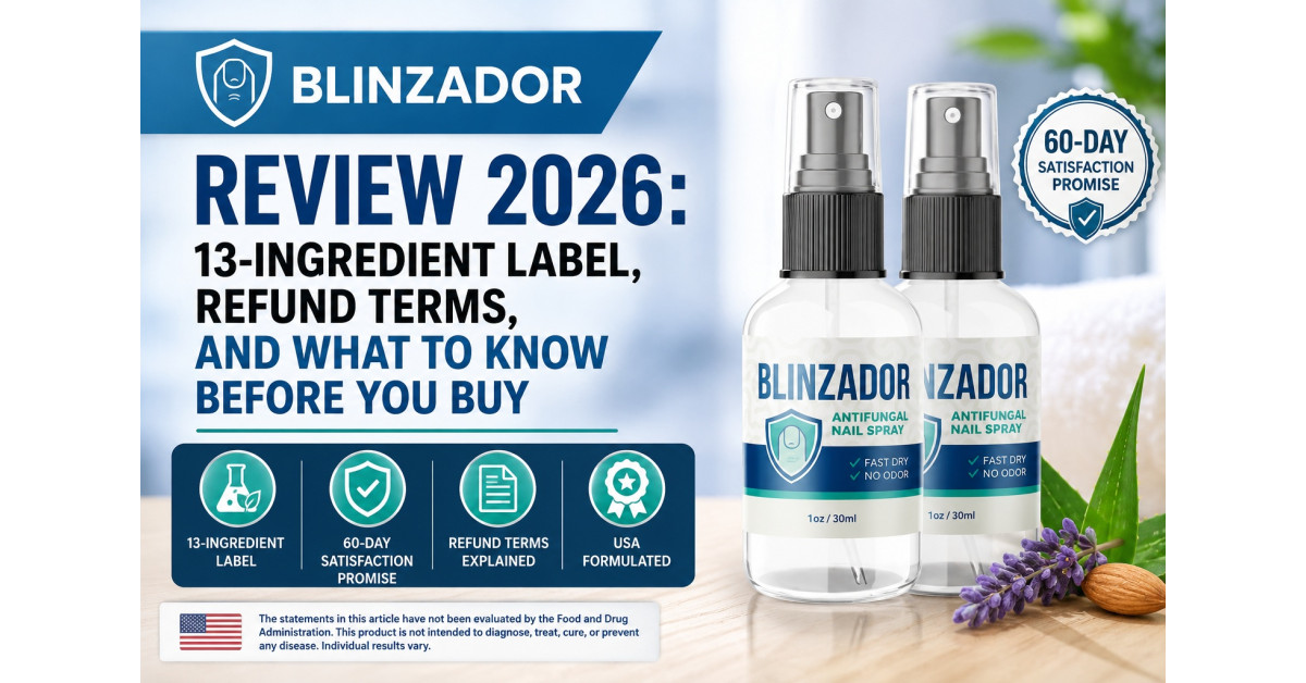 Blinzador 2026 - Researching Natural Spray for Foot & Nail with Plant ...