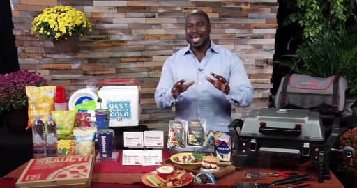 Former All-Pro Fullback Ovie Mughelli Shares His Tailgate Party Tips on Tips on TV