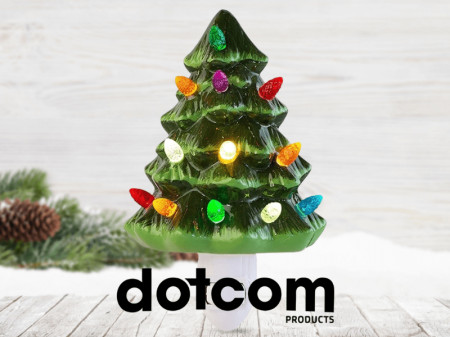 Ceramic Christmas Tree Night Light Review