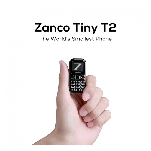Zini Mobiles Announces the Kickstarter Launch of the Zanco Tiny T2 - the World's Smallest Mobile Phone