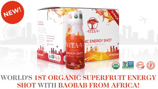 World's 1st Organic Superfruit Energy Shot  With Baobab From Africa!