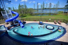 The "Go Fish" Pool at Orlando Area's Great Escape Lakeside