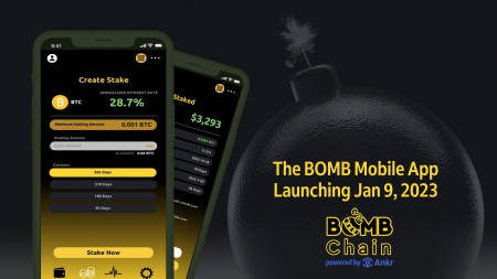 BOMB Money Mobile App and BOMB Chain Launching Jan. 9, 2023