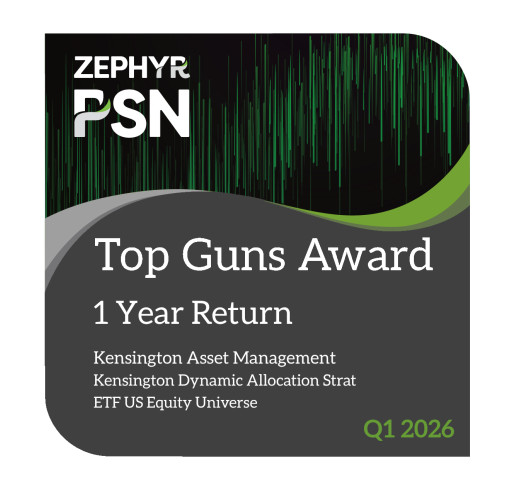Kensington's Dynamic Allocation Strategy Extends PSN Top Guns Streak into Q1 2026, Marking Five Consecutive Quarters of Recognition