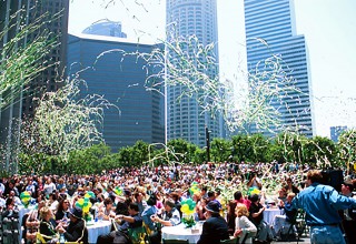 High-Powered Streamers and Confetti Energize Outdoor Events