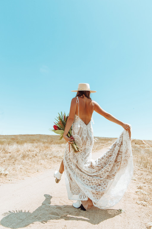 Bohemian Wedding Dress Designer All Who Wander™ Goes Bold With New Collection