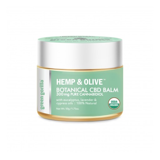 Green Gorilla Launches Botanical CBD Balm to Treat Muscle and Joint Pain and Inflammation