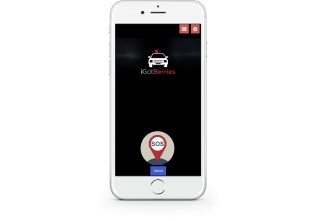 iGotBerries Homescreen. SOS Button. One Call. DUI App. DWI App.