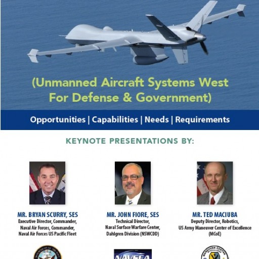 Technology Training Corporation (TTC) Announces 'Unmanned Aircraft Systems West" for Defense and Government, September 12-13, 2018