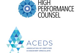 High Performance Counsel and ACEDS in Legal Media Partnership
