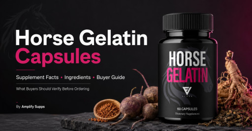 Horse Gelatin Capsules Review (2026): What Most Buyers Don't Check on the Amplify Supps Label - Ingredients, Price, and Full Verification Guide
