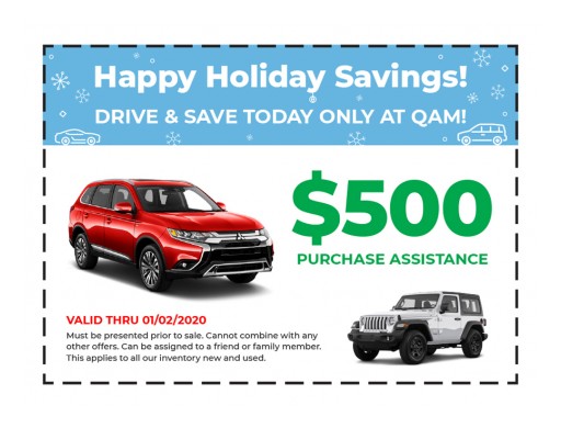 Queens Auto Mall Car Dealership Offers $500 Holiday Discount