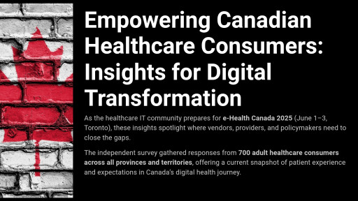 Canadian Healthcare Consumers Urge Fixes to Digital Health Shortfalls in New Survey - Black Book Research