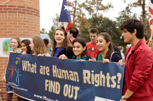 Annual Human Rights Walk in The Woodlands, Texas