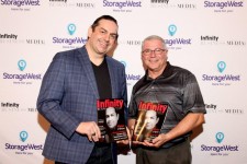 Walter O'Brien with Tony Ferriera, CEO Infinity Business Magazine