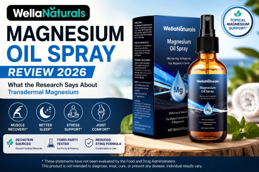 WellaNaturals Magnesium Oil Reviews: Don't Buy Your Topical Magnesium Spray Before Reading This WellaNaturals Report First!